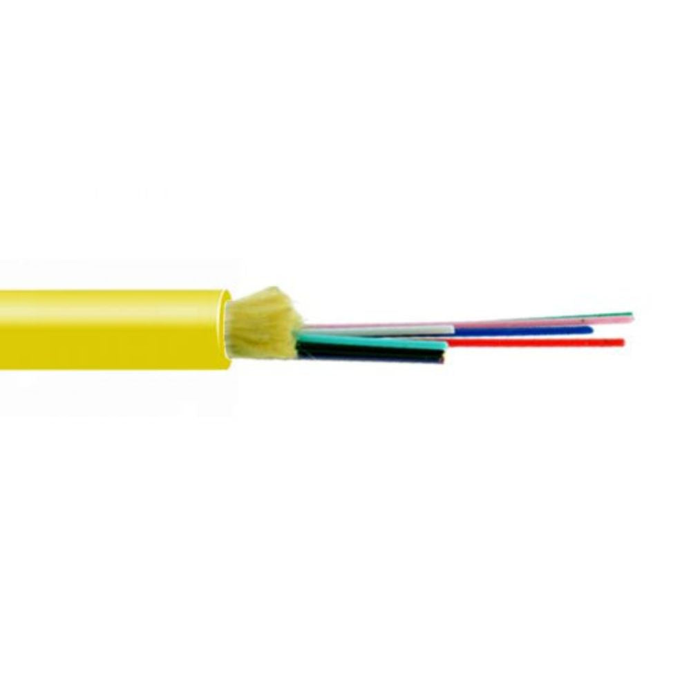 SCP EasyFiber Single Mode 6 Strand Cable 1000 ft. EF-OS2R-6DIST-YL1000