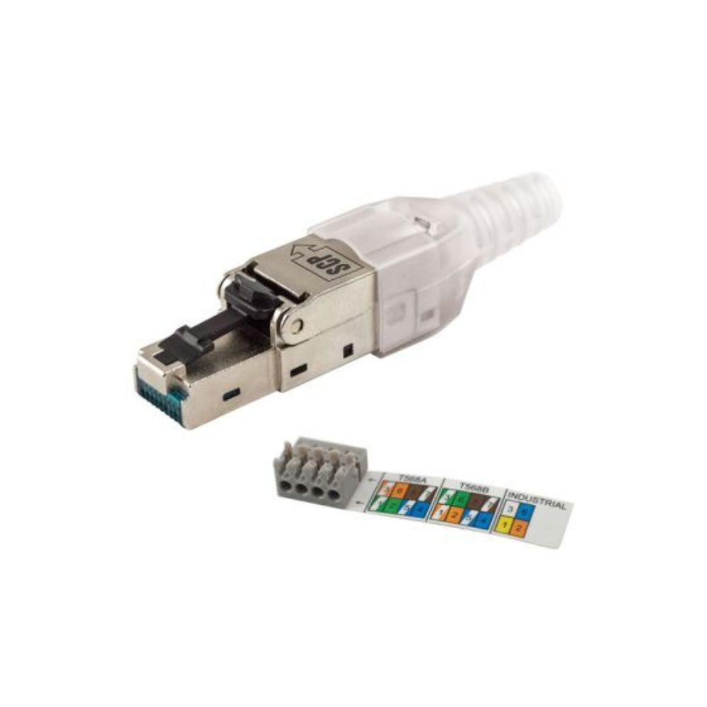 SCP ProGrade 10GBaseT Shielded RJ45 Field Plug (Sold by 10) 10G-FP