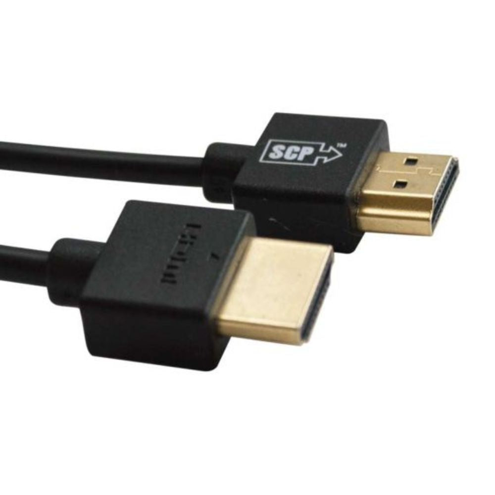 SCP Ultra-Slim 4K HDMI Cable with Ethernet 2.5m/8.2ft 10pcs. 940-8B
