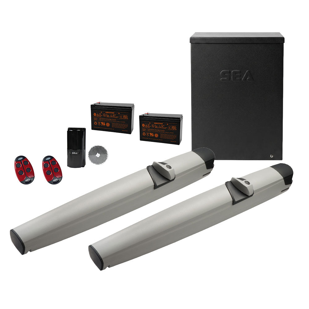 SEA Surf 450 24V H Dual Swing Gate Operator Kit | RET-SEA-110SURF24D450HBBU