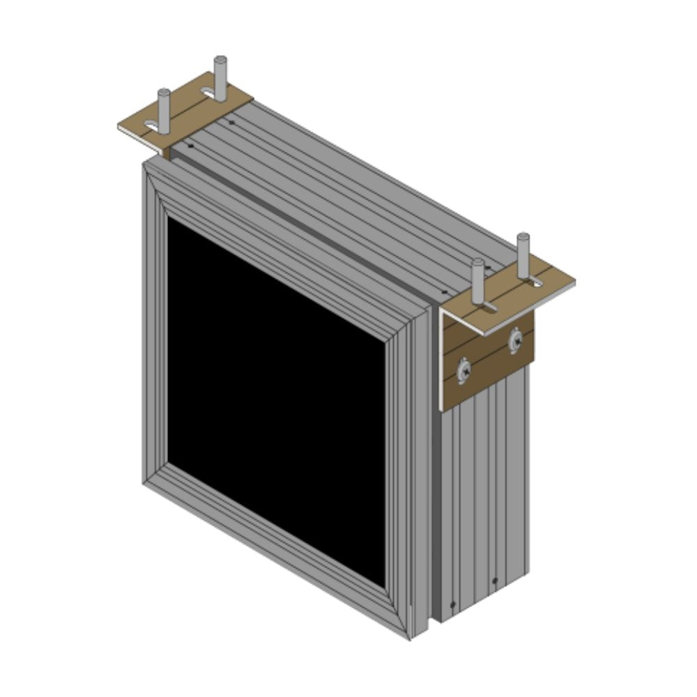 Signal-Tech Ceiling Mount Bracket for 5.5" and 7.5" Deep Signs