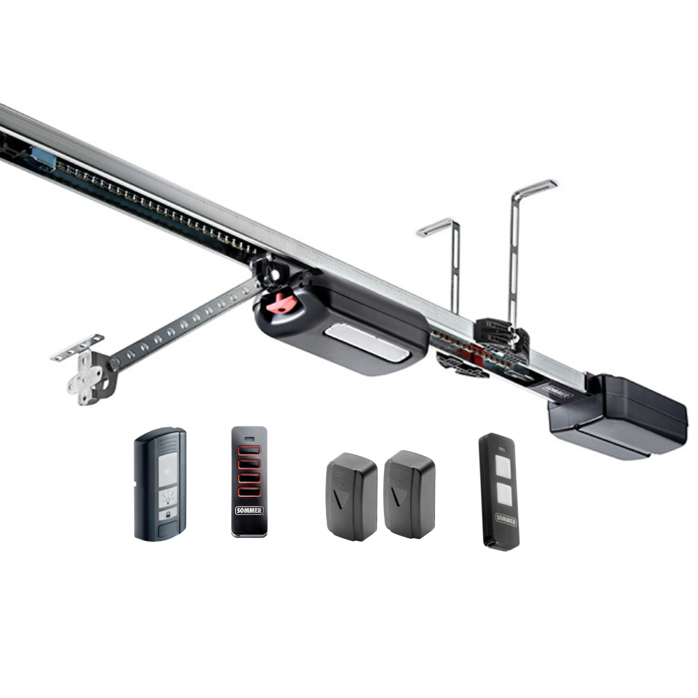 Sommer 2060 evo+ Garage Door Operator with Pearl Twin Kit