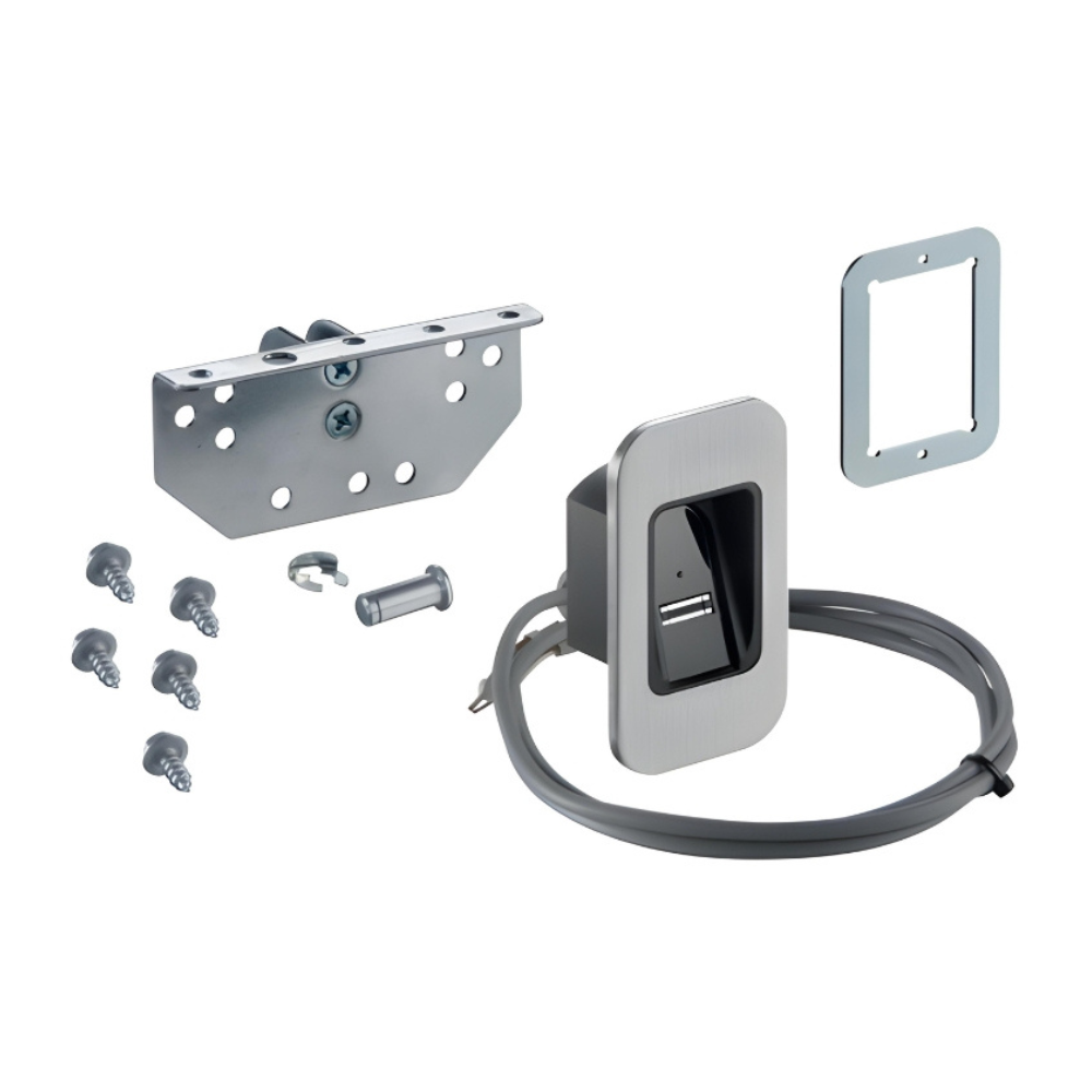 SOMMER YS11614-00003 ENTRAsys+ In-Section Set Stainless Steel Fingerprint Scanner
