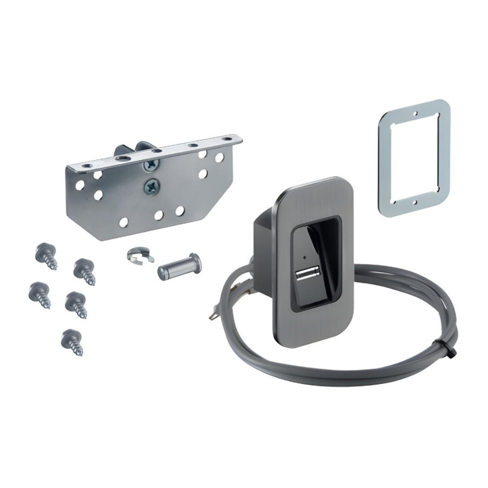 Sommer ENTRAsys+ In-Section Set Black Fingerprint Scanner YS11614-00006