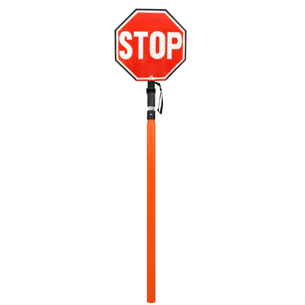 Stop-Lite AD-600 Orange Adjustable PVC Flagger Pole | All Security Equipment