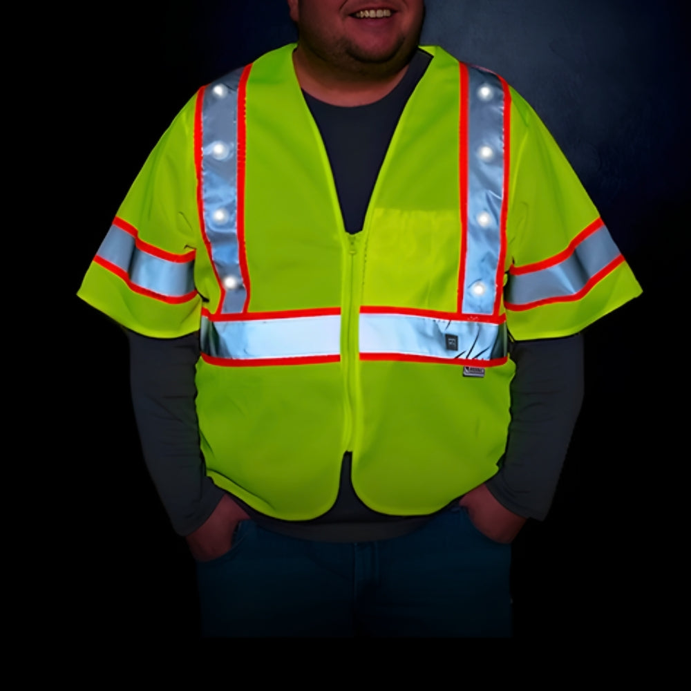 Stop-Lite ANSI Class 3 LED Safety Vest | All Security Equipment