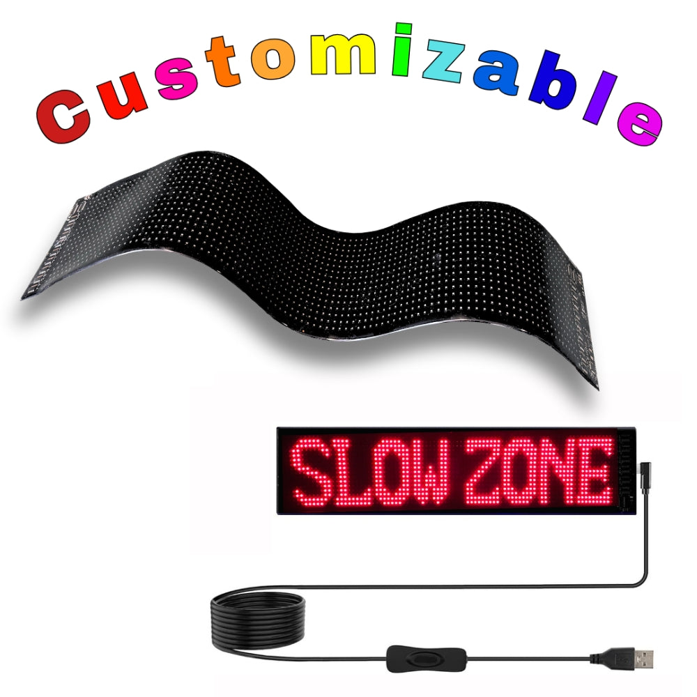 Stop-Lite AP-41 LED Flexible Window Banner | All Security Equipment