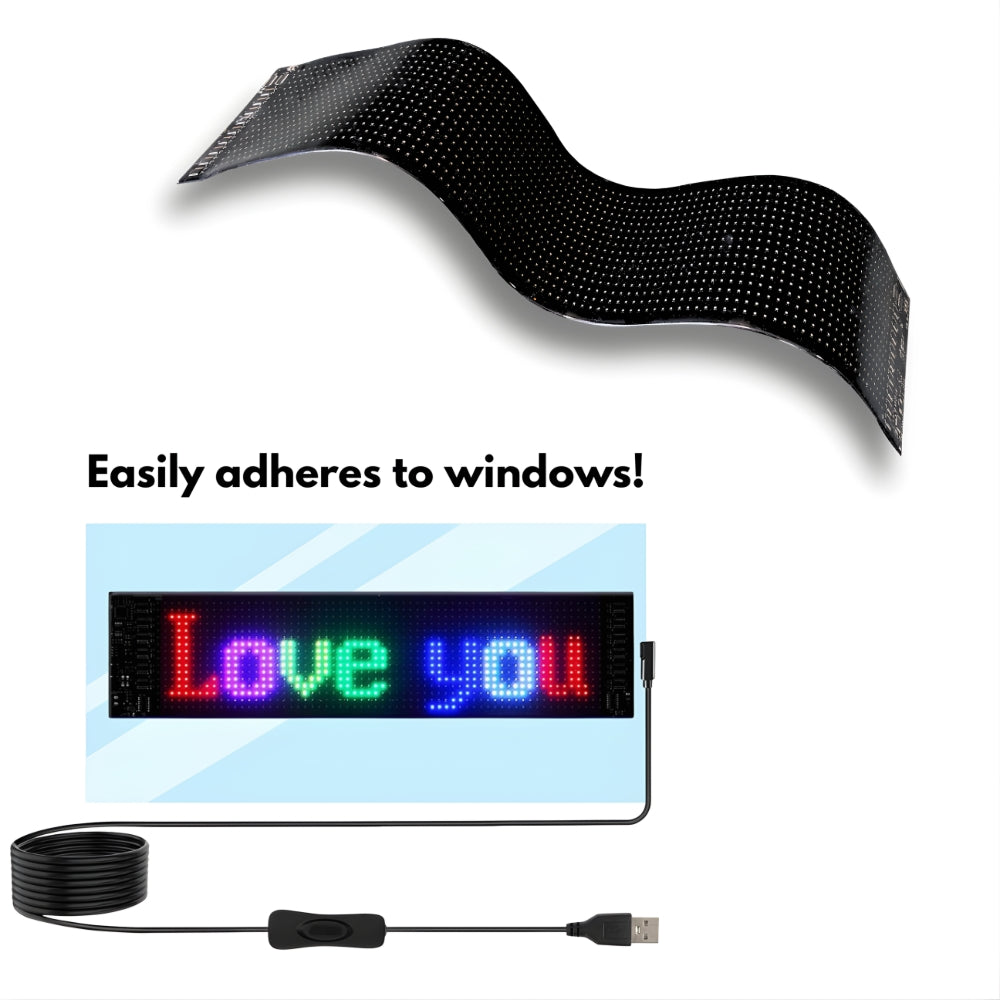 Stop-Lite AP-41 LED Flexible Window Banner | All Security Equipment