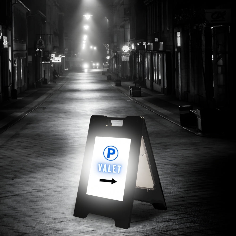 Stop-Lite AP-51 LED A-Frame Sign | All Security Equipment