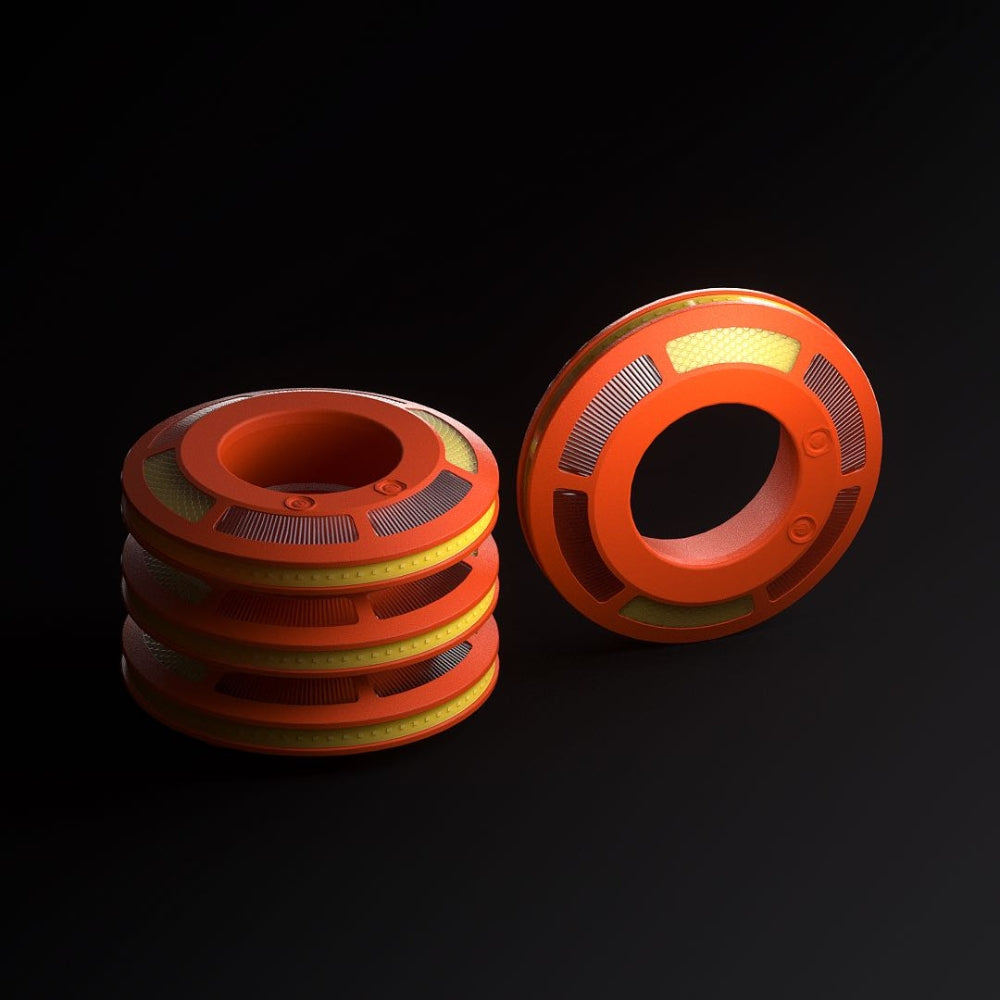 Stop-Lite AP-61 Cone Ring LED Light with Case (Pack of 6) | All Security Equipment