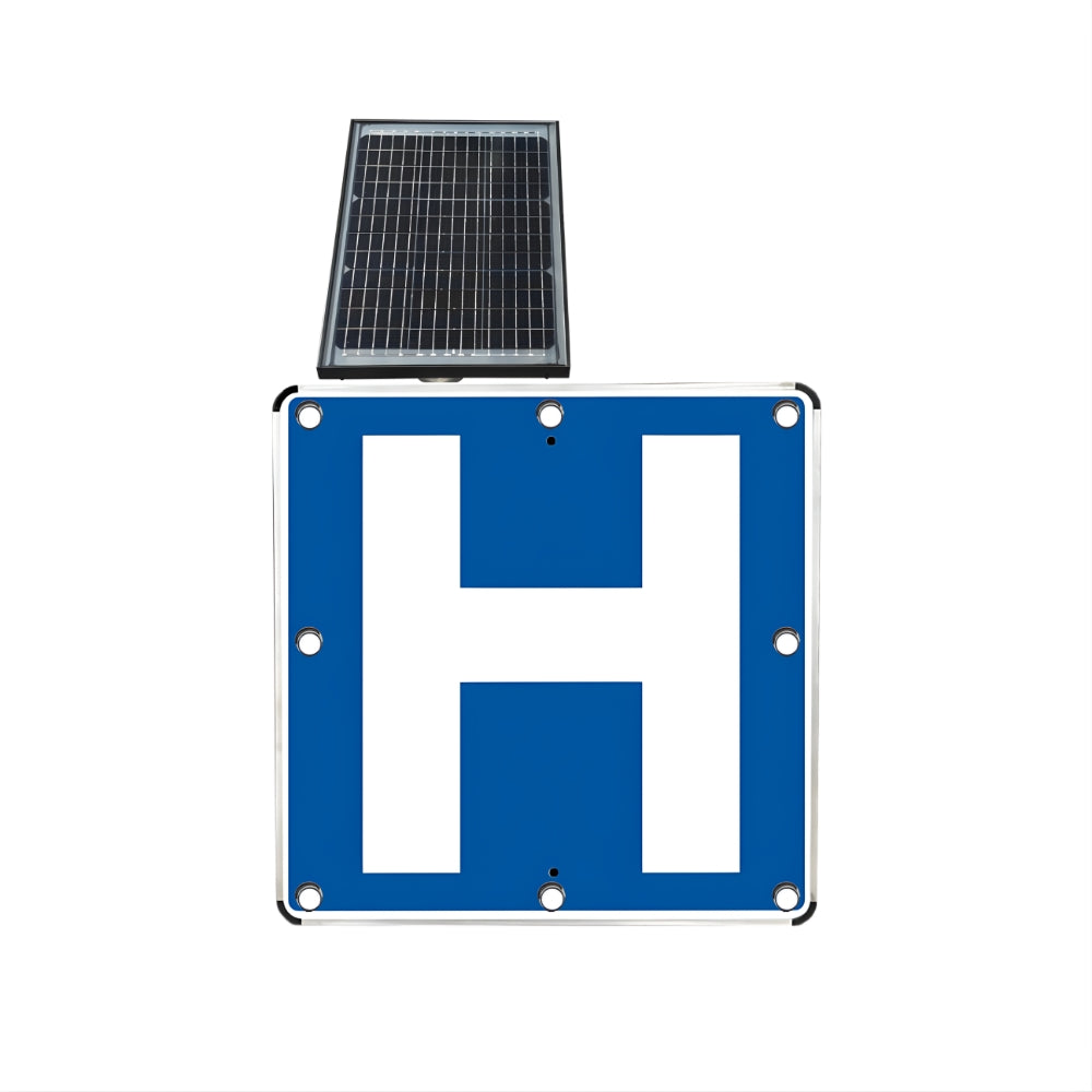 Stop-Lite D9-2 Solar LED Hospital Sign | All Security Equipment