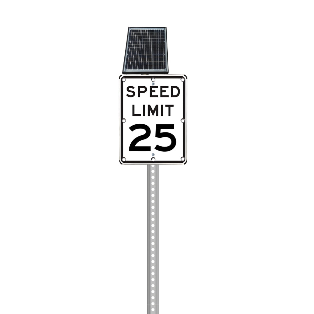 Stop-Lite R2-1 Solar LED Speed Limit "25" Sign | All Security Equipment