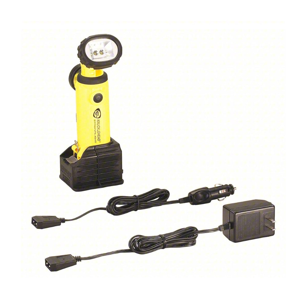 Streamlight Knucklehead® Light with AC/DC Steady Charger (Yellow) | All Security Equipment