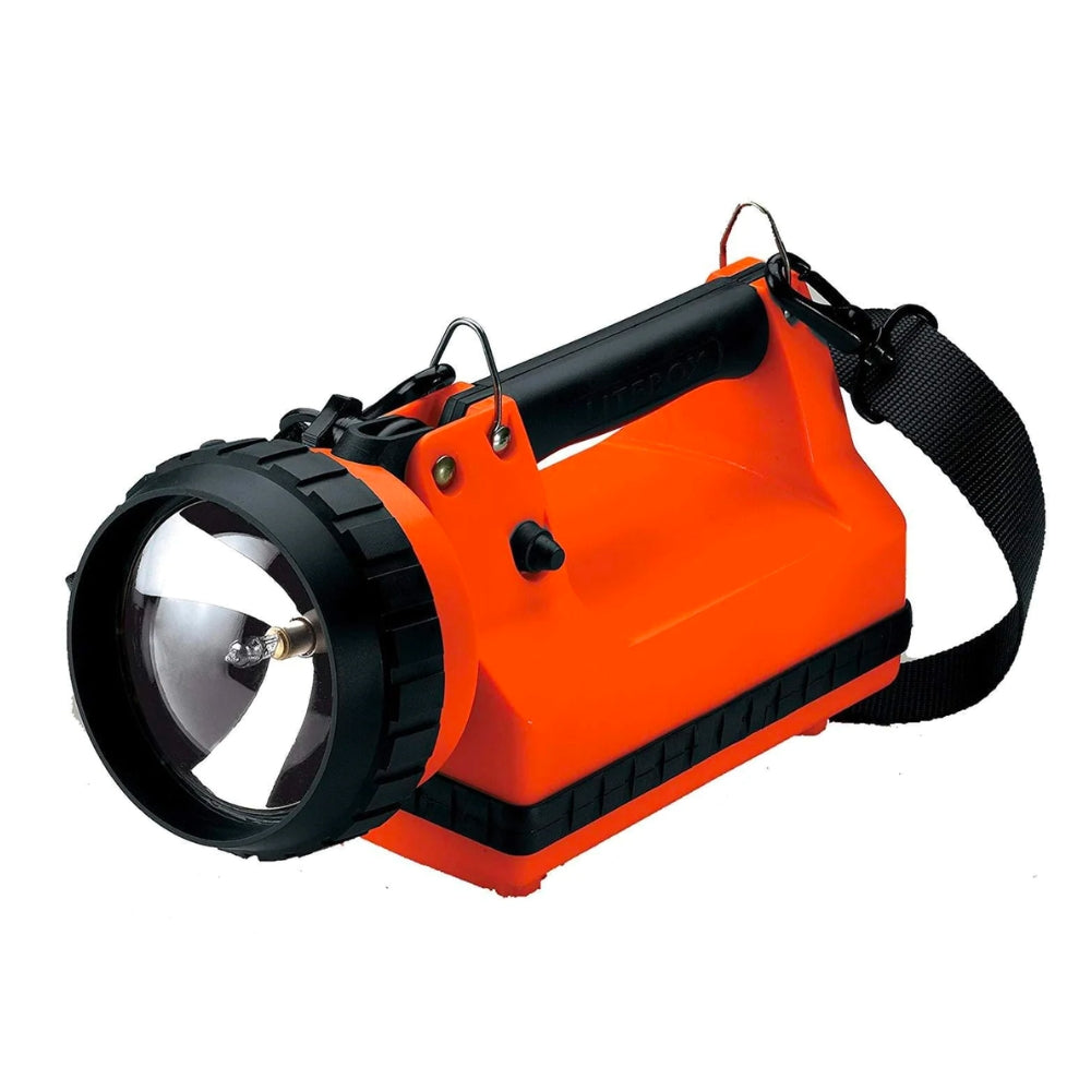 Streamlight LiteBox® Standard System Lantern 20-Watt Flood Bulb with AC/DC Charger (Orange) | All Security Equipment