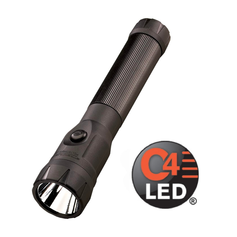 Streamlight PolyStinger® LED Flashlight with DC Piggyback Charger (Black) | All Security Equipment