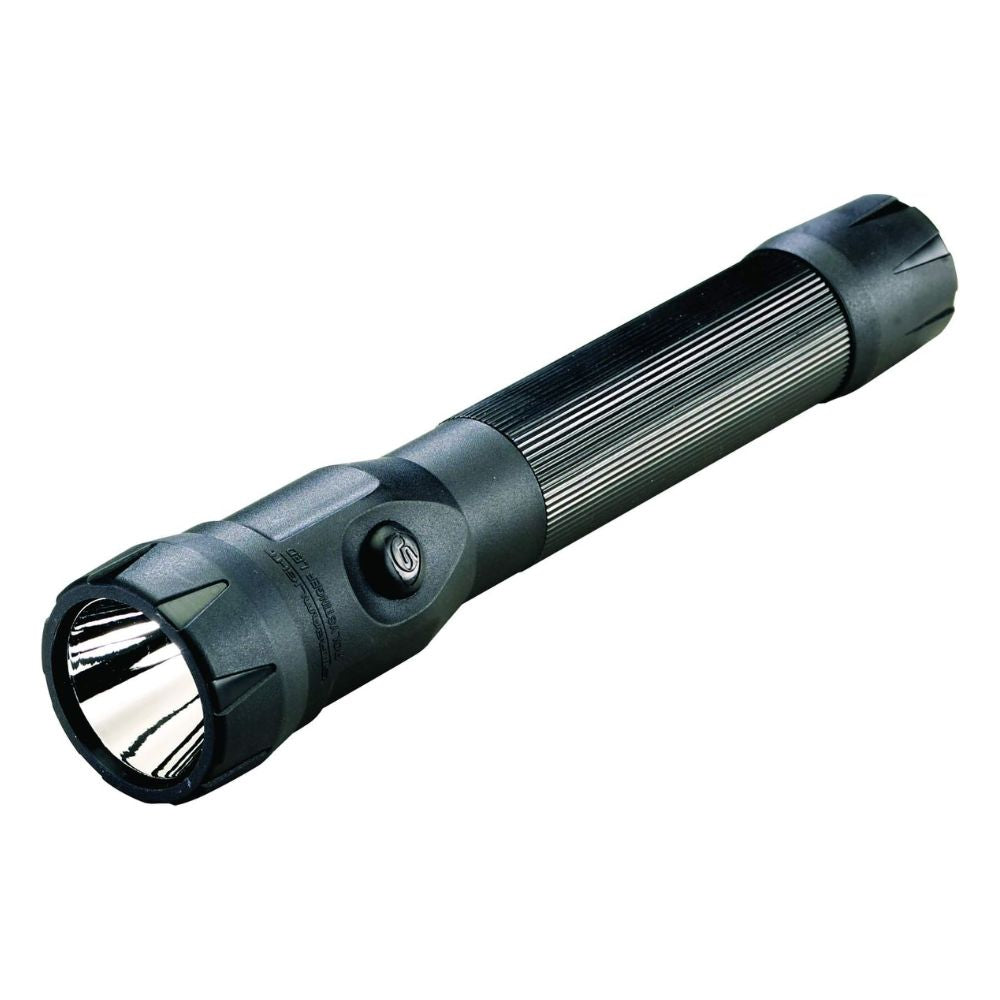 Streamlight PolyStinger® LED Flashlight with AC Piggyback Charger and Holder (Black) | All Security Equipment