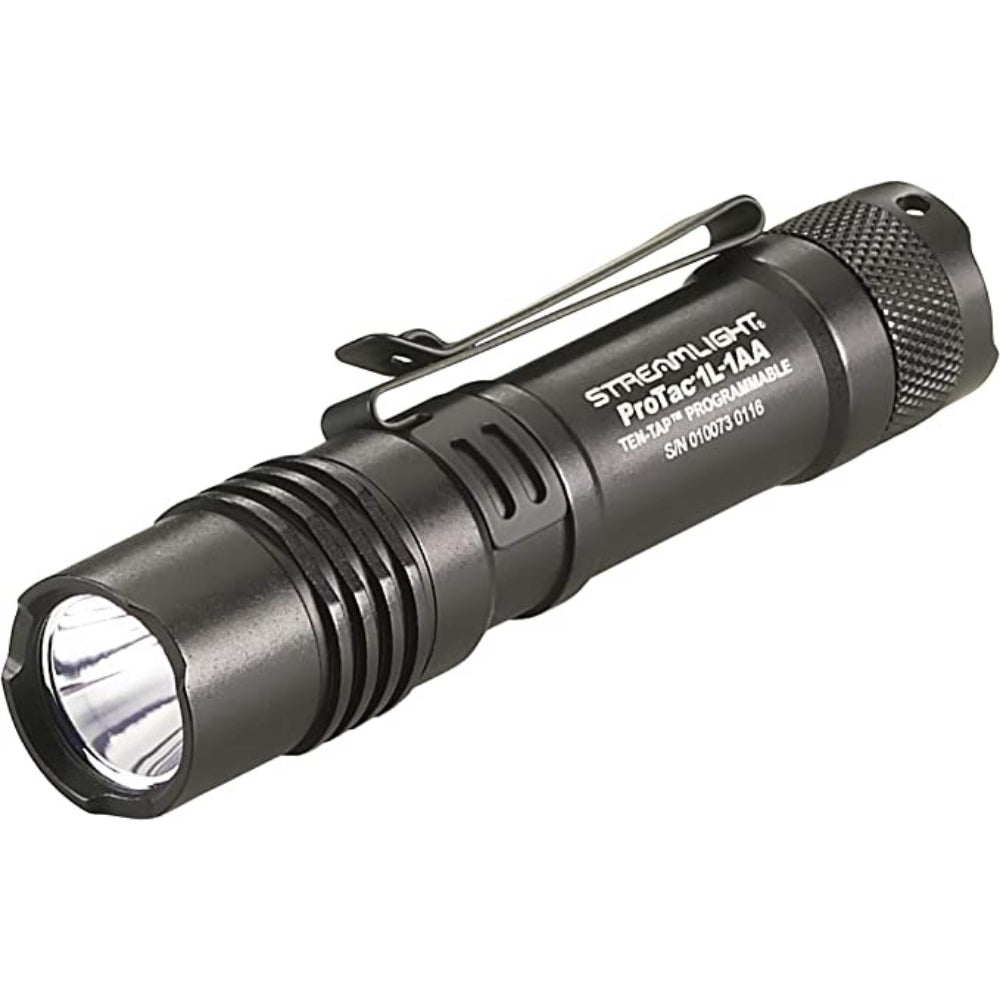 Streamlight ProTac® 1L-1AA Dual Fuel Professional Tactical Light (Black) | All Security Equipment