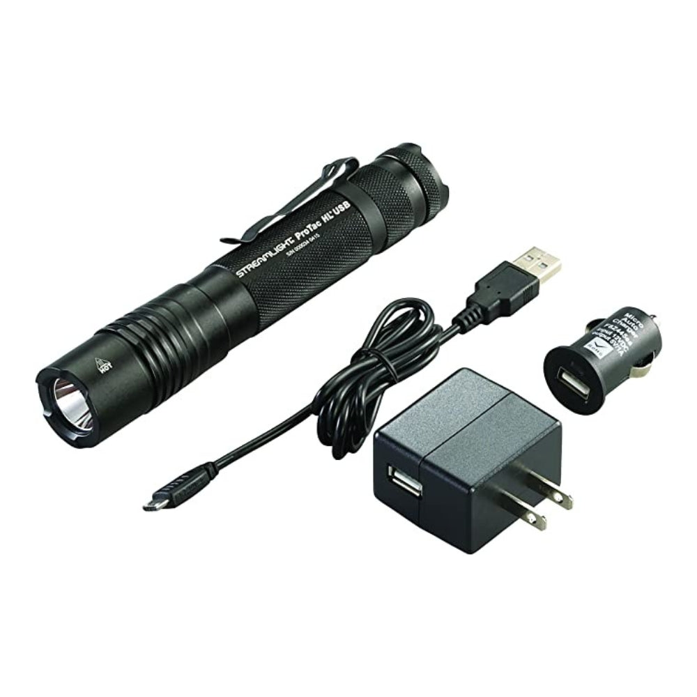 Streamlight ProTac HL® with USB Cord and Holster  | All Security Equipment