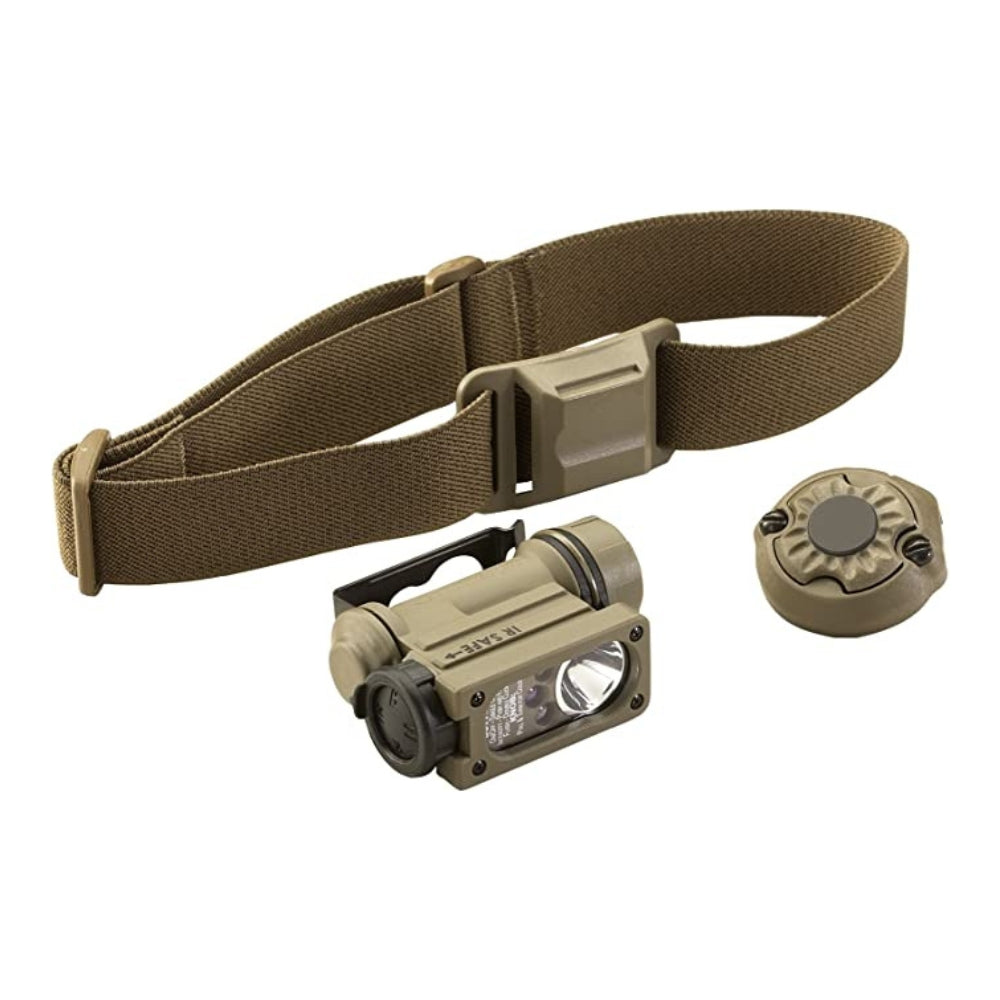 Streamlight Sidewinder Compact® II Hands-Free Light with Head Strap and Helmet Mount