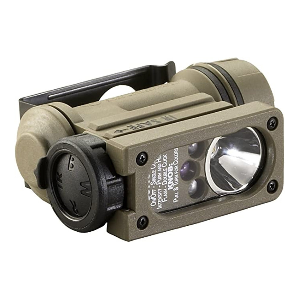 Streamlight Sidewinder Compact® II Hands-Free Light with Head Strap and Helmet Mount