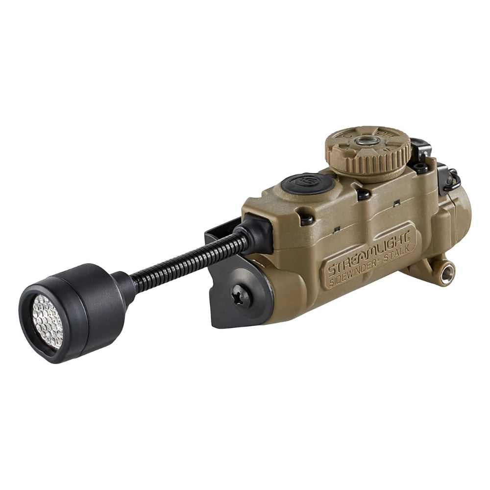 Streamlight Sidewinder Stalk® Arc Rail Mount and Assembly Light- Clam (Coyote) | All Security Equipment