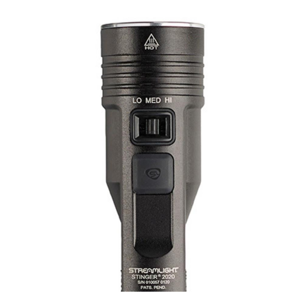 Streamlight Stinger® 2020 Rechargeable Flashlight with DC Charger (Black) | All Security Equipment