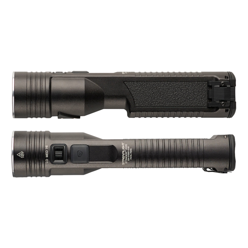 Streamlight Stinger® 2020 Rechargeable Flashlight with DC Charger (Black) | All Security Equipment