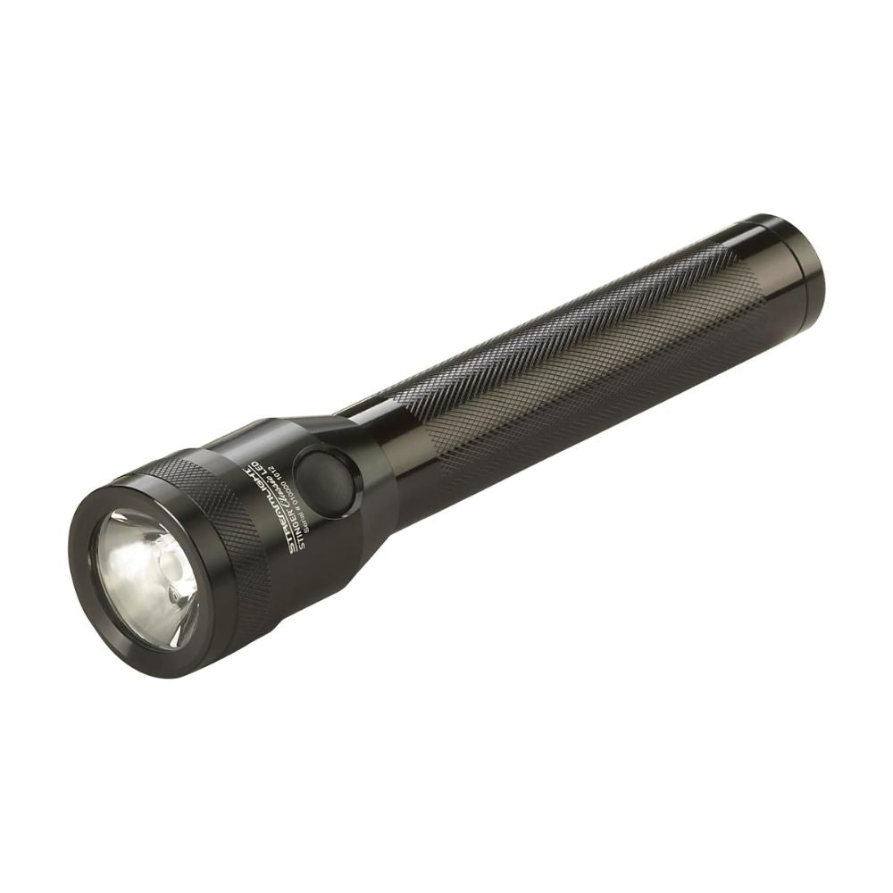 Streamlight Stinger® Classic Rechargeable Flashlight with Piggyback Charger (Black) | All Security Equipment