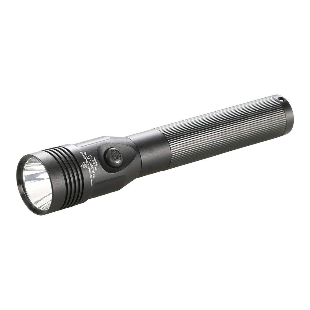 Streamlight Stinger® LED HL® Rechargeable Flashlight with AC/DC Piggyback Charger (Black) | All Security Equipment