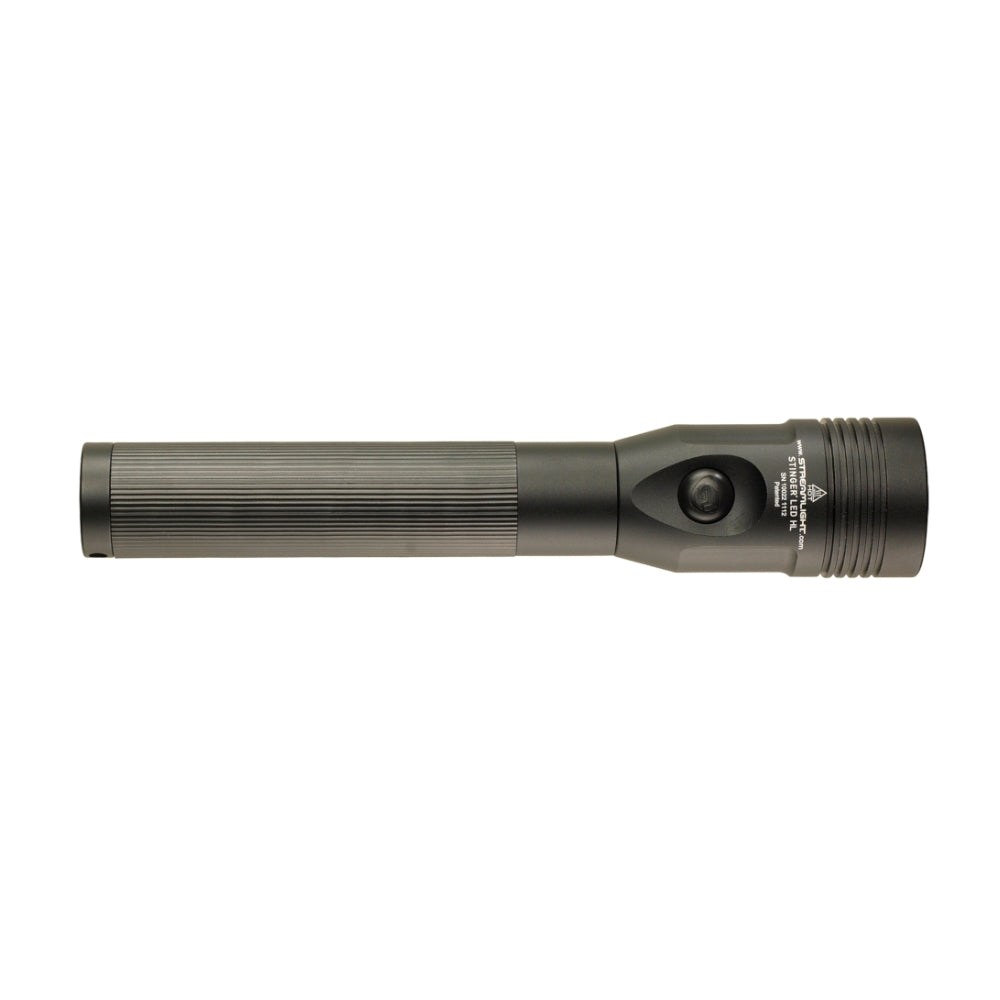 Streamlight Stinger® LED HL® Rechargeable Flashlight with AC/DC Piggyback Charger (Black) | All Security Equipment