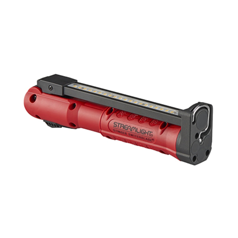 Streamlight Stinger Switchblade® Worklight with 240V UK/AUS AC 1 holder (Red) | All Security Equipment