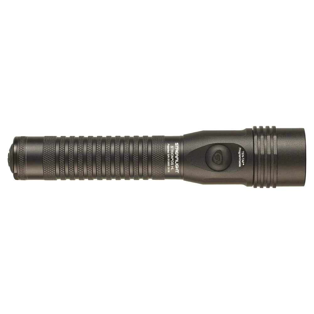 Streamlight Strion DS® HL Rechargeable Flashlight with Piggyback Charger (Black) | All Security Equipment
