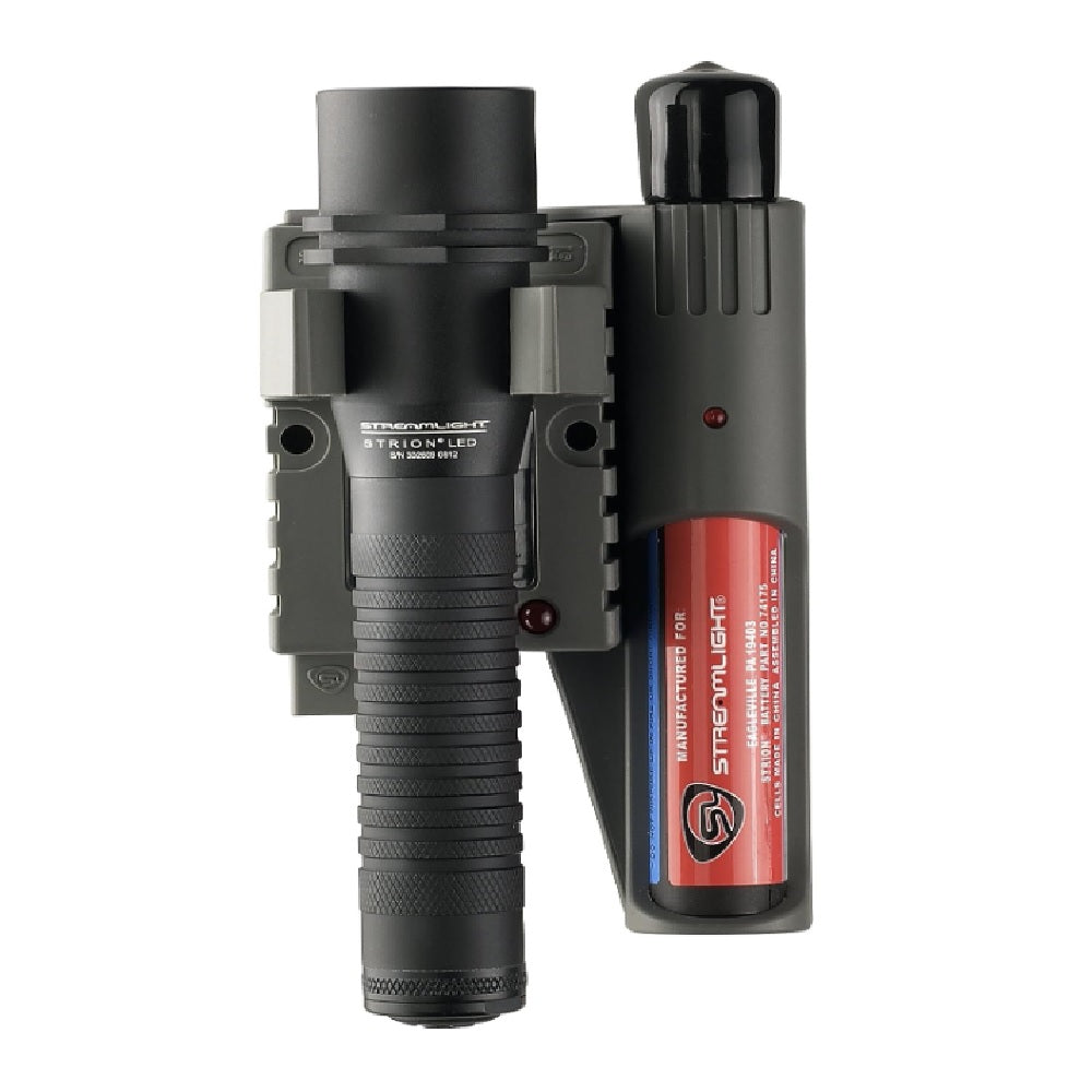 Streamlight Strion® LED Flashlight with Piggyback Charger (Black) | All Security Equipment
