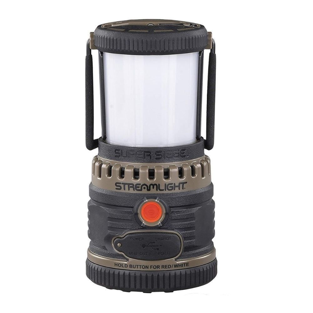 Streamlight Super Siege® Work Lantern with AC Charger (Coyote) | All Security Equipment