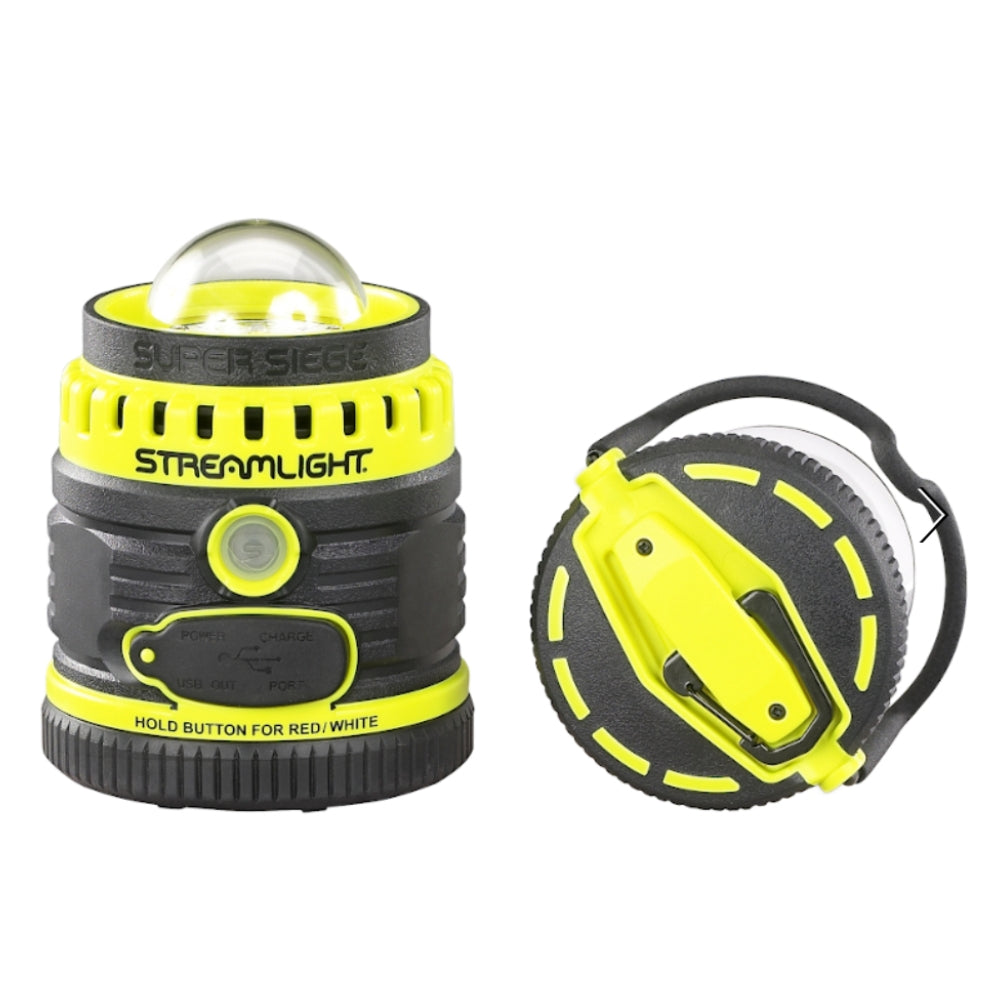 Streamlight Super Siege® Work Lantern with AC Charger (Yellow) | All Security Equipment