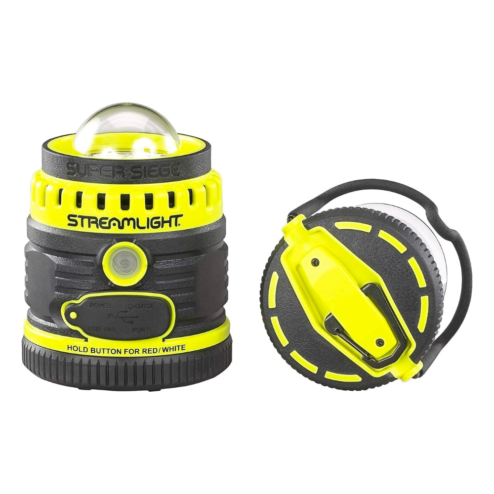 Streamlight Super Siege® Work Lantern with International AC Charger (Yellow) | All Security Equipment