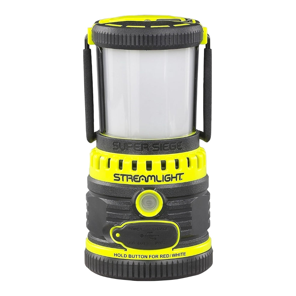 Streamlight Super Siege® Work Lantern with International AC Charger (Yellow) | All Security Equipment