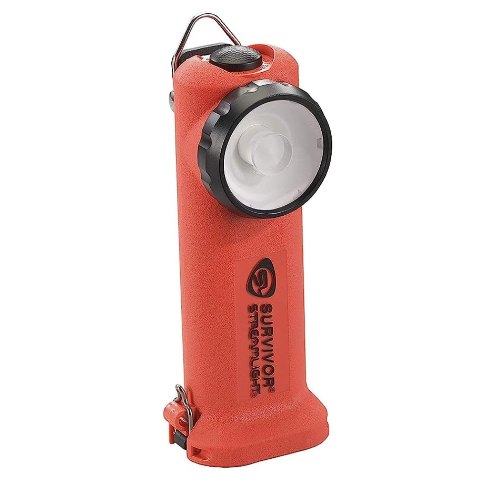 Streamlight Survivor® Flashlight with 120V AC/12V DC Charger (Orange) | All Security Equipment