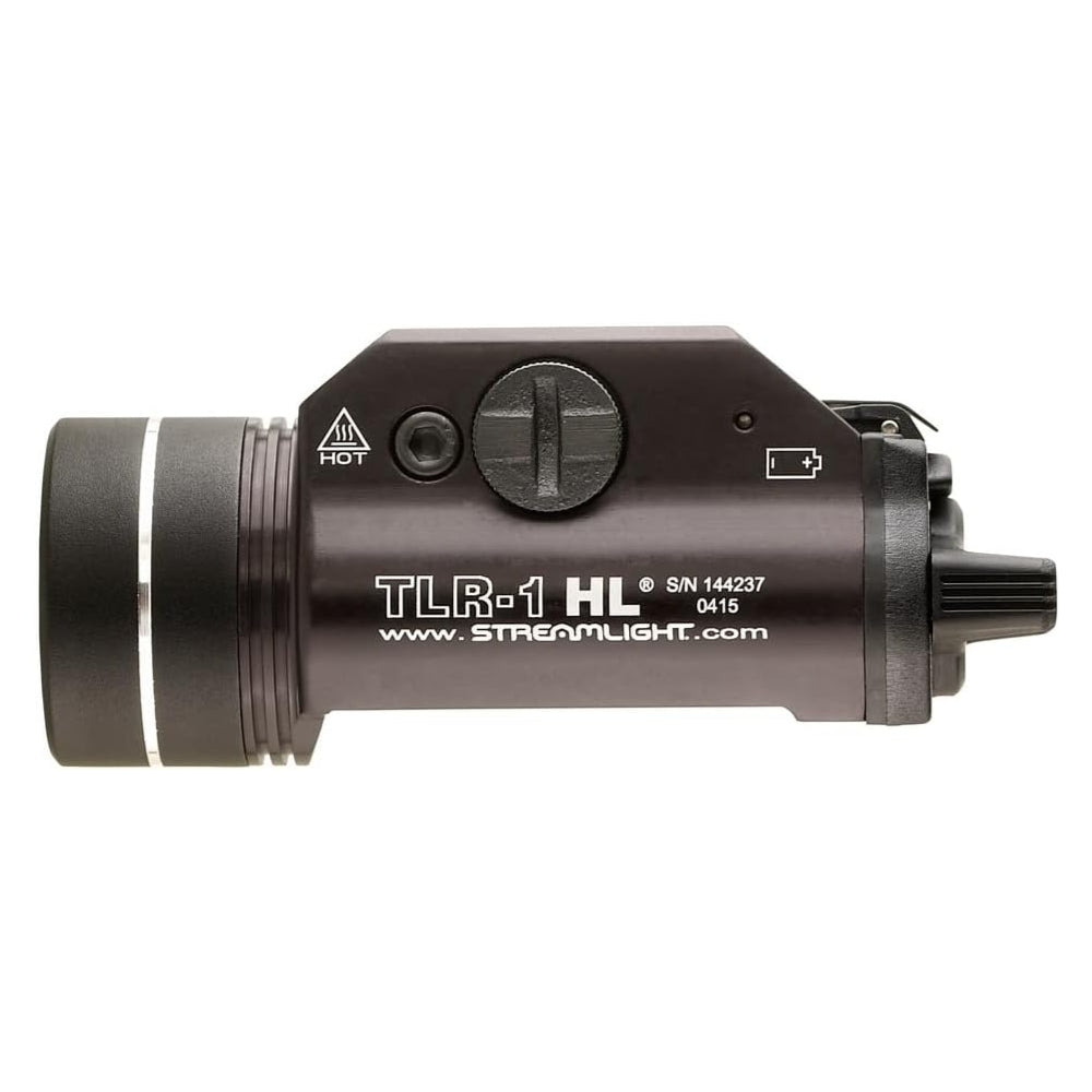 Streamlight TLR-1 HL® Weapon Light Earless With Rail Locating Keys (Black)