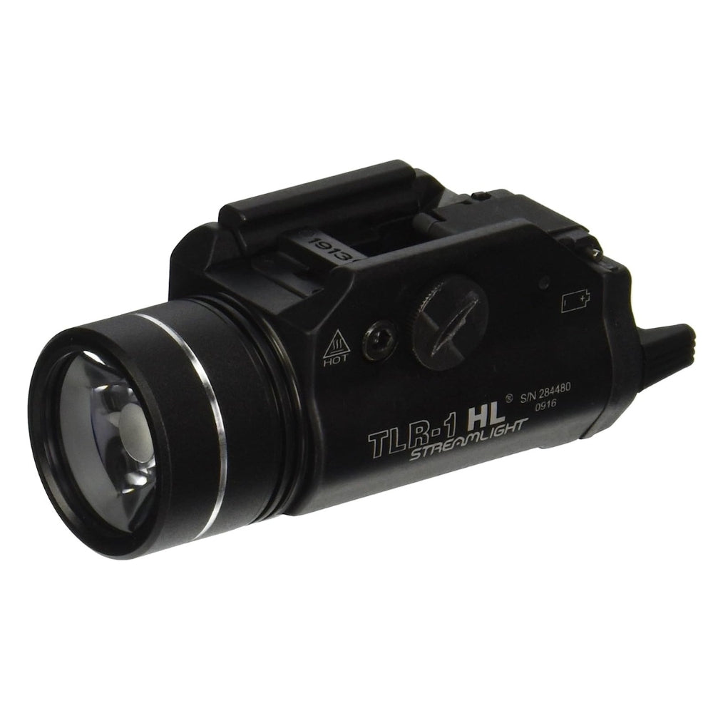 Streamlight TLR-1 HL® Weapon Light Earless With Rail Locating Keys (Black)