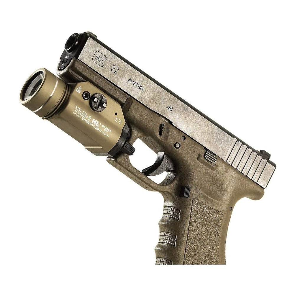 Streamlight TLR-1 HL® Rail Mounted Tactical Light Kit (Flat Dark Earth) | All Security Equipment