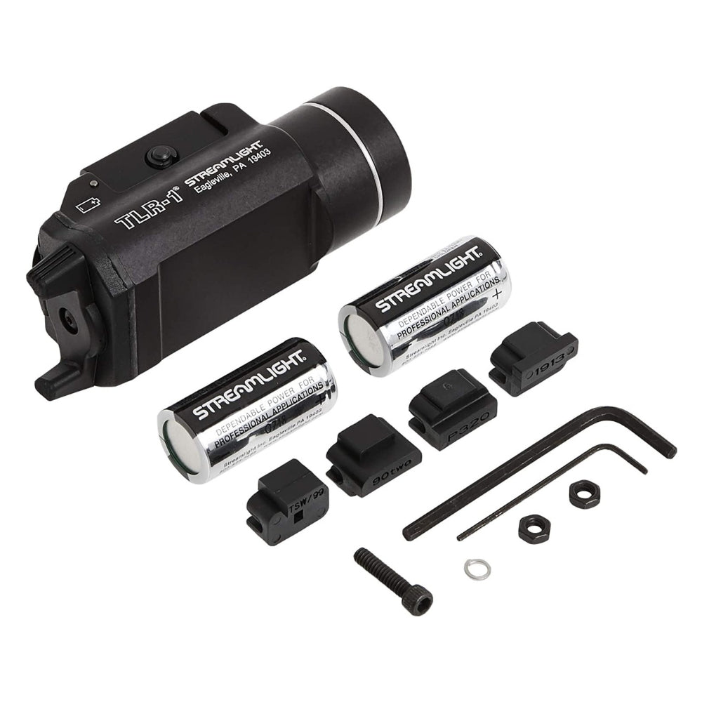 Streamlight TLR-1® Weapon Light with Rail Locating Keys (Black) | All Security Equipment