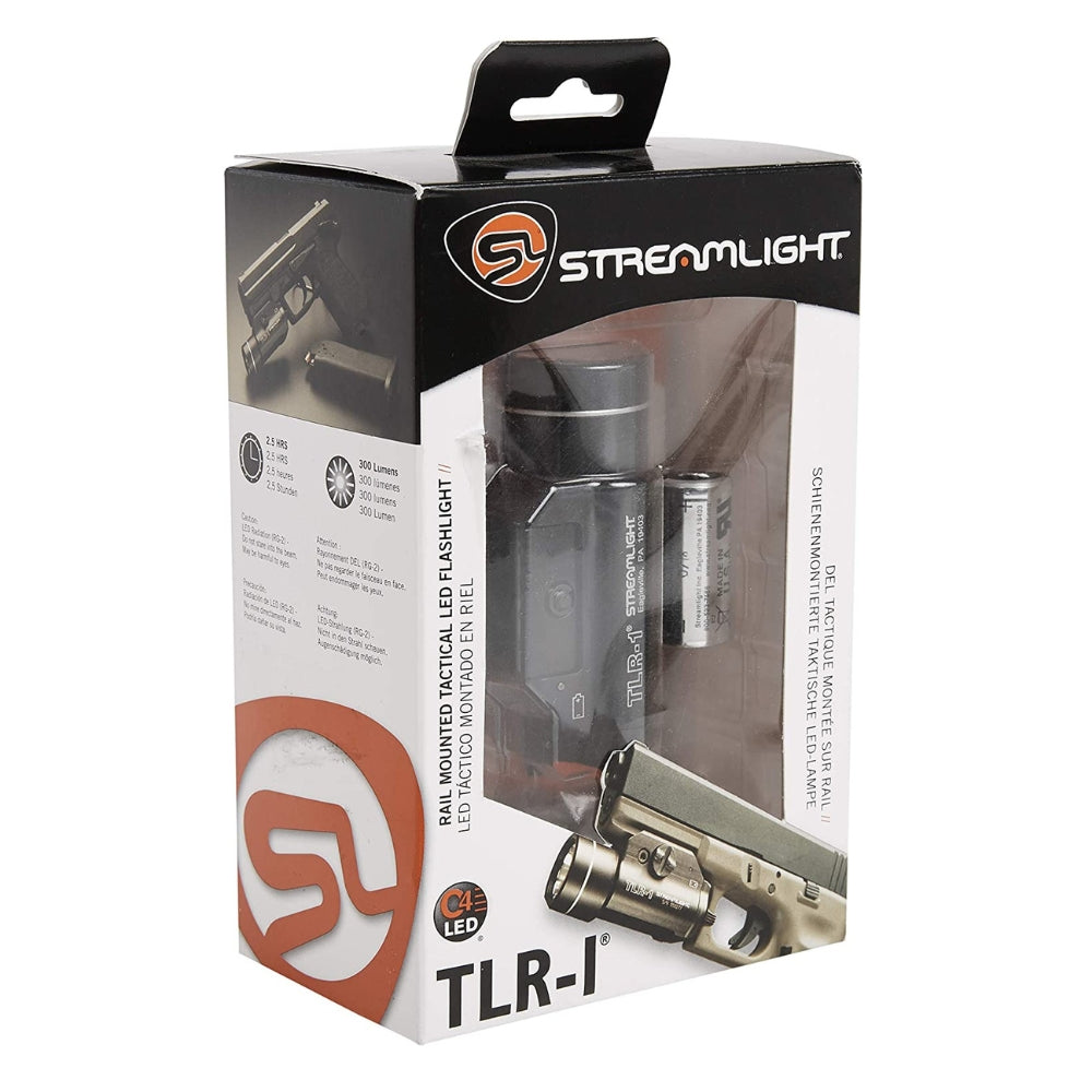 Streamlight TLR-1® Weapon Light with Rail Locating Keys (Black) | All Security Equipment