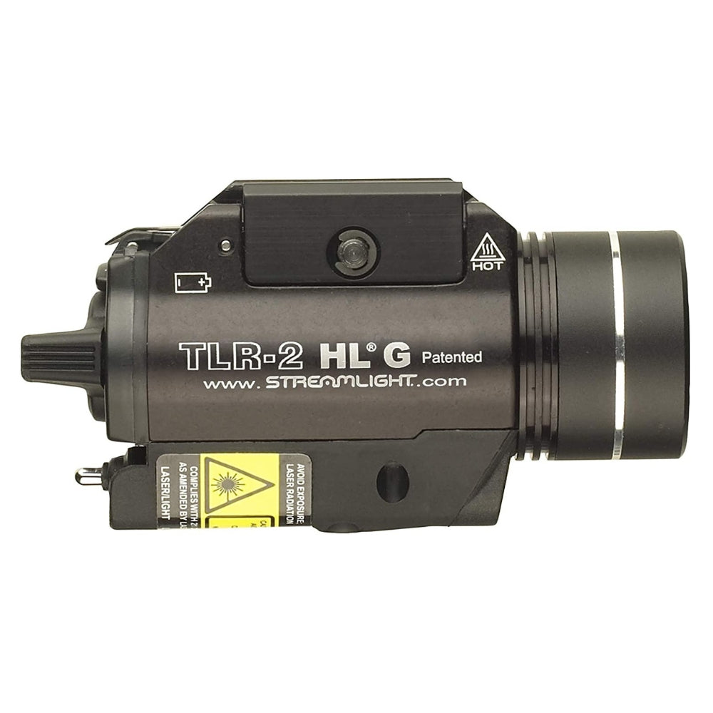 Streamlight TLR-2® HL G Rail Mounted Tactical Light with Green Aiming Laser (Black) | KLL-69265