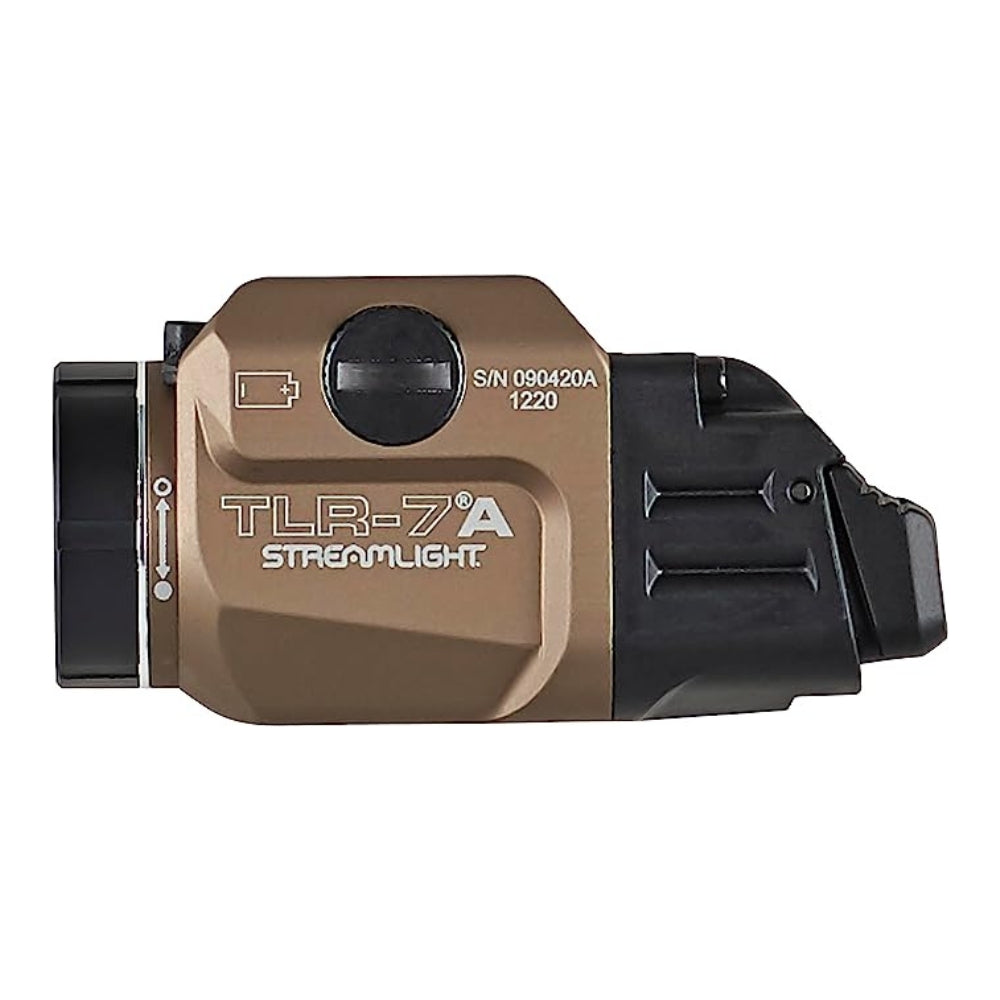 streamlight flat flashlight Streamlight TLR-7®A Flex Gun Light with High and Low Switch, Battery and Key Kit (Flat Dark Earth)