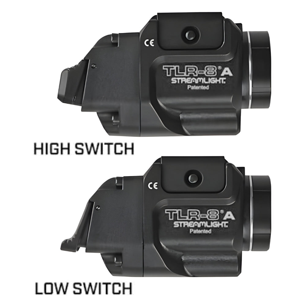 Streamlight TLR-8®A Flex Rail Mounted Light with Red Laser | All Security Equipment