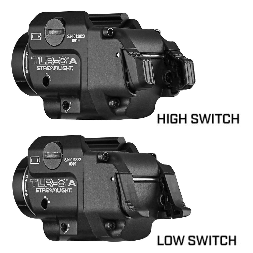 Streamlight TLR-8®A Flex Rail Mounted Light with Red Laser | All Security Equipment