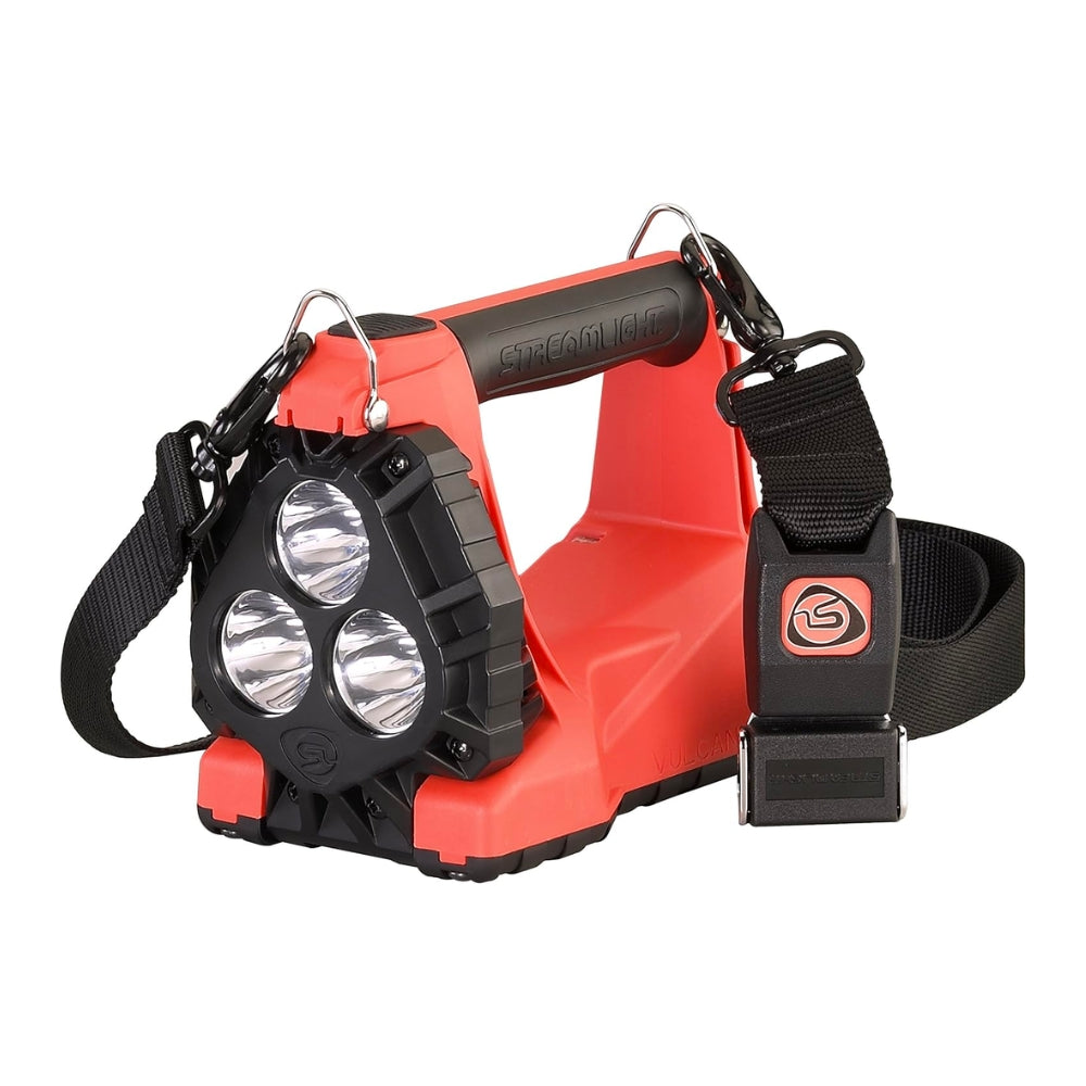 Streamlight Vulcan® 180 Standard System 240V (UK) with Quick Release Strap (Orange) | All Security Equipment