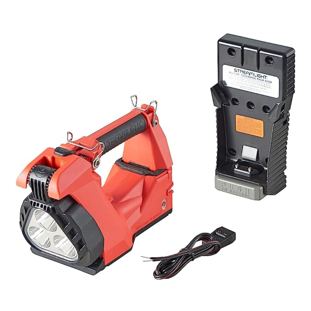 Streamlight Vulcan Clutch® Rechargeable Lantern with DC Charger and Vehicle Mount System (Orange)