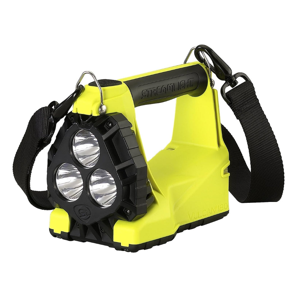 Streamlight Vulcan® 180 Standard System with Heavy Duty Shoulder Strap (Yellow) | All Security Equipment